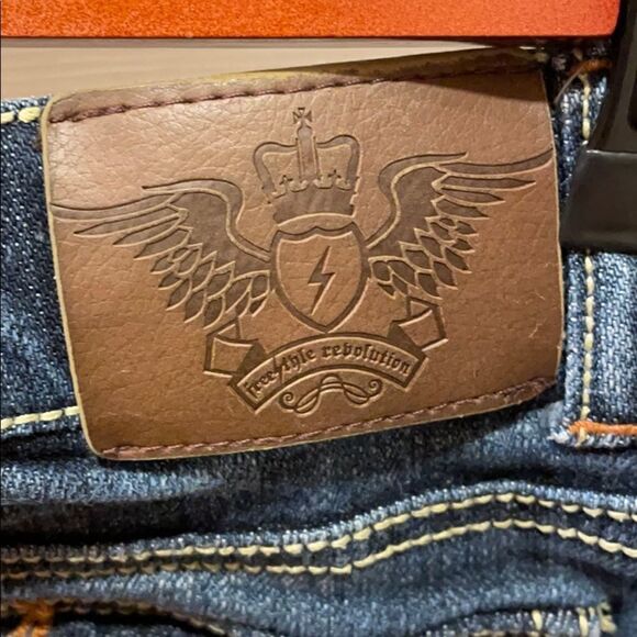 (5/$25) Freestyle Revolution Denim Skirt - Picture 3 of 8